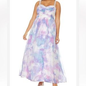 Purple Pink Blue PROM TRIXXI Long Formal Dress Gown
